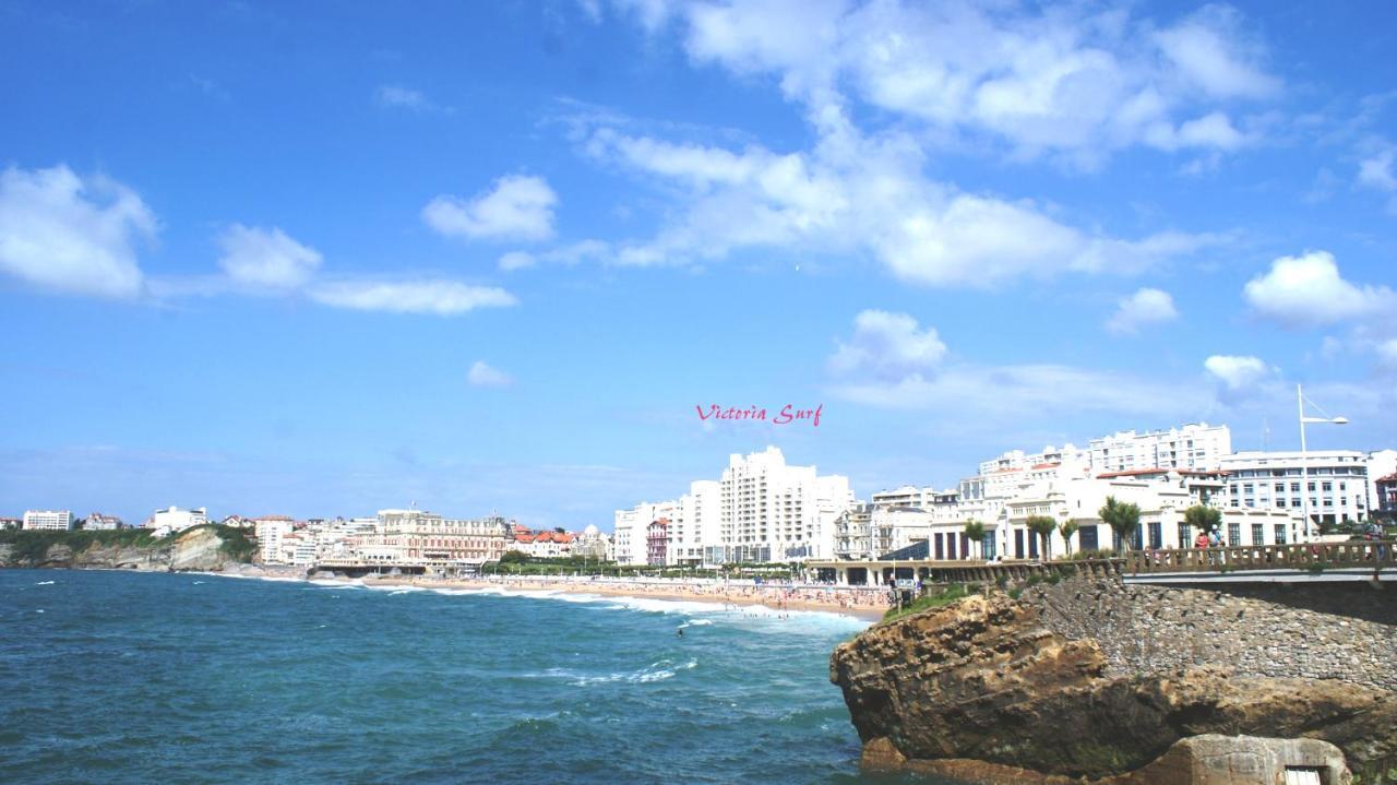 Appartement Bord De Mer Biarritz Exteriör bild